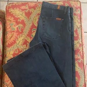 7 For All Mankind Trouser wide leg jeans size 30